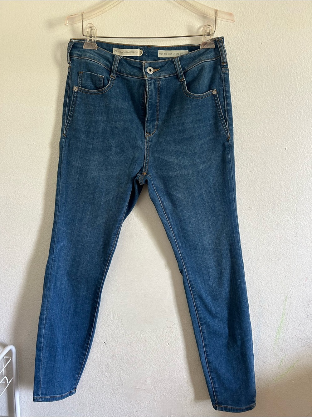 Women Dark Blue Stretch Denim Jeans